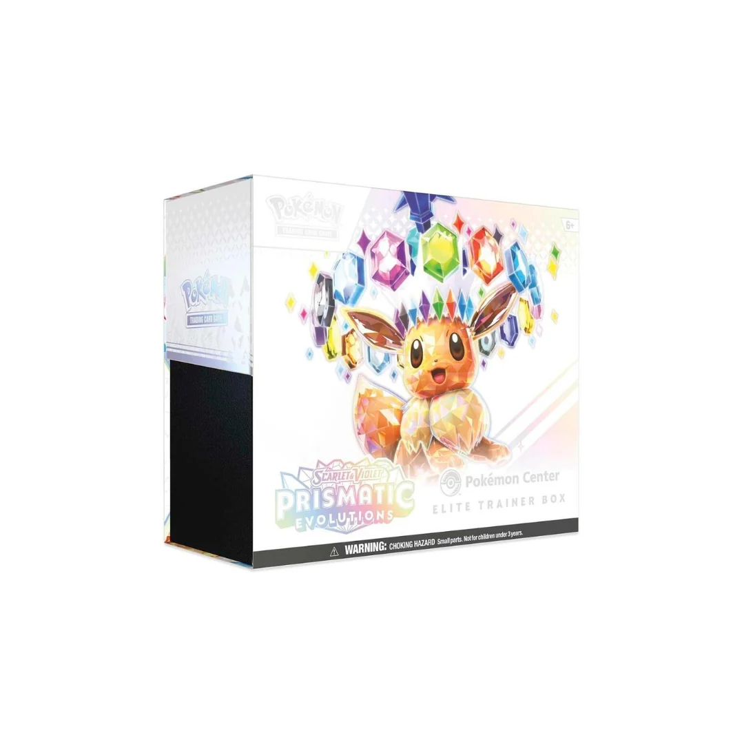 Prismatic Evolutions Pokemon Center Elite Trainer Box