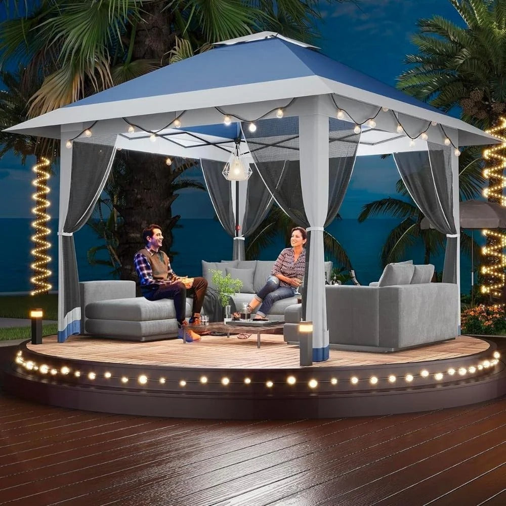 Velox 13×13 Pop-Up Gazebo with Mesh Netting
