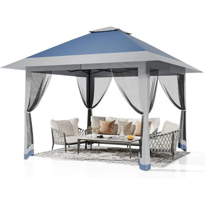 Velox 13×13 Pop-Up Gazebo with Mesh Netting